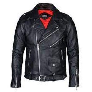 Leather Jacket Straight to Hell Commando